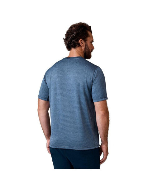 Men's Tech Jacquard Short Sleeve Crew Neck T-Shirt