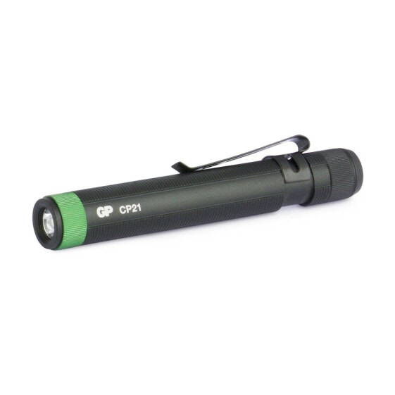 GP Battery GP Lighting CP21 - Pen flashlight - Black - IPX4 - LED - 1 lamp(s) - 100 lm