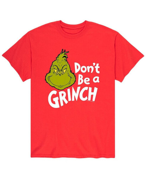 Men's Dr. Seuss The Grinch Don't Be a Grinch T-shirt