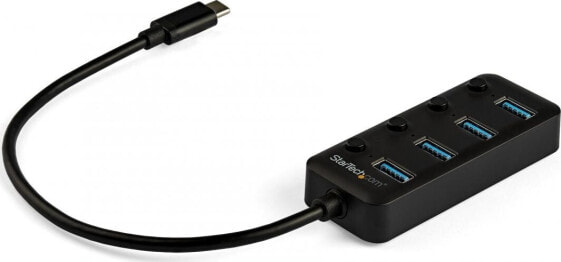 USB-концентратор USB StarTech 4x USB-A 3.2 Gen1 (HB30C4AIB)