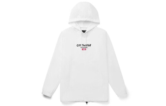 Vans Logo印花连帽夹克 男款 白色 / Куртка Vans Logo VN0A489XWHT