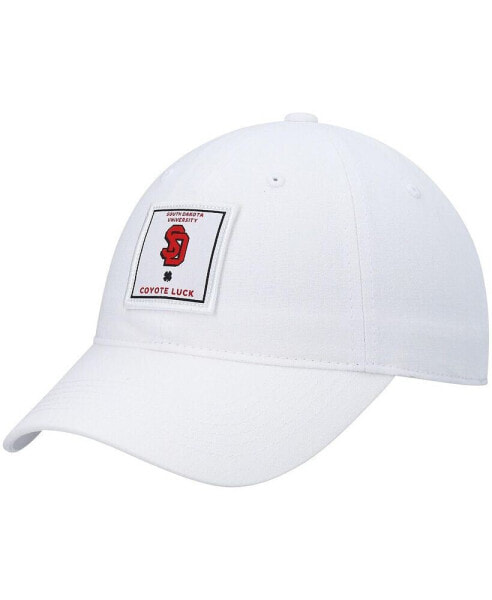 Men's White South Dakota Coyotes Dream Adjustable Hat