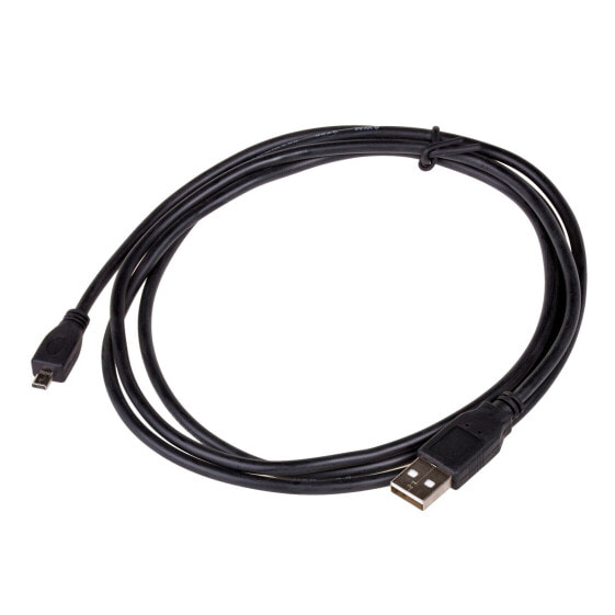 Akyga AK-USB-20 - 1.5 m - Black - USB A - UC-E6 - Male/Male - Any brand