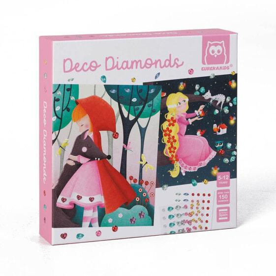 EUREKAKIDS Sheets to decorate with diamonds - deco diamonds