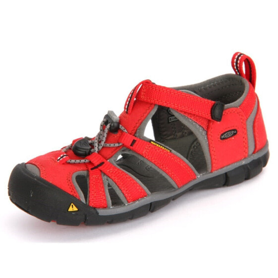 Сандалии Keen Seacamp II Cnx Racing Red Gargoyle для девочек