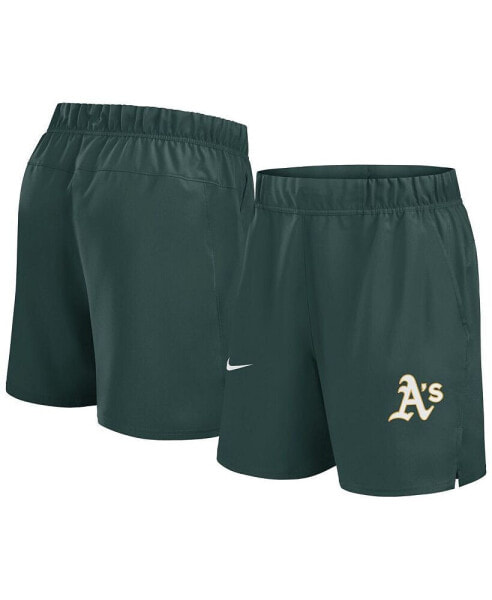 Men's Green Oakland Athletics Woven Victory Performance Shorts