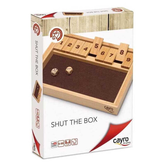 CAYRO Shut The Box Board Game