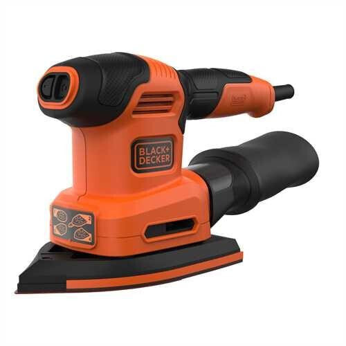 Black & Decker BEW200K - Multi sander - Black,Orange - Velcro - 12000 RPM - 82.5 dB - 93.5 dB