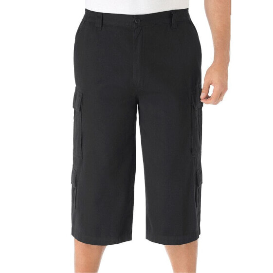 Big & Tall 17" Side Elastic Cargo Shorts