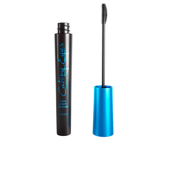 Gosh Catchy Eyes Mascara Waterproof No. 001-black Водостойкая подкручивающая объемная тушь для ресниц 10 мл