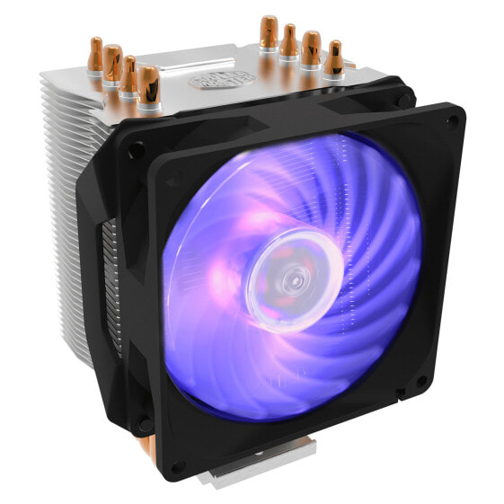 Cooler Master Hyper H410R RGB - Кулер - 9.2 см - 600 RPM - 2000 RPM - 29 dB - 34.1 cfm