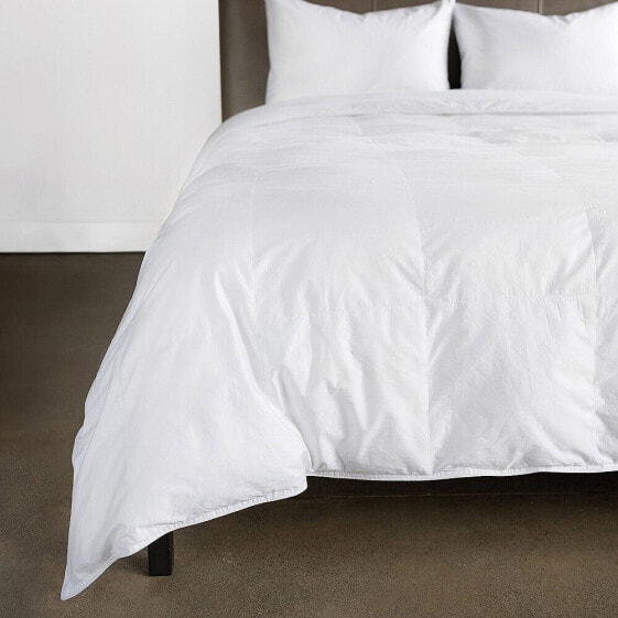 Light Weight 700 fill Power Luxury White Duck Down Comforter - King/Cal King