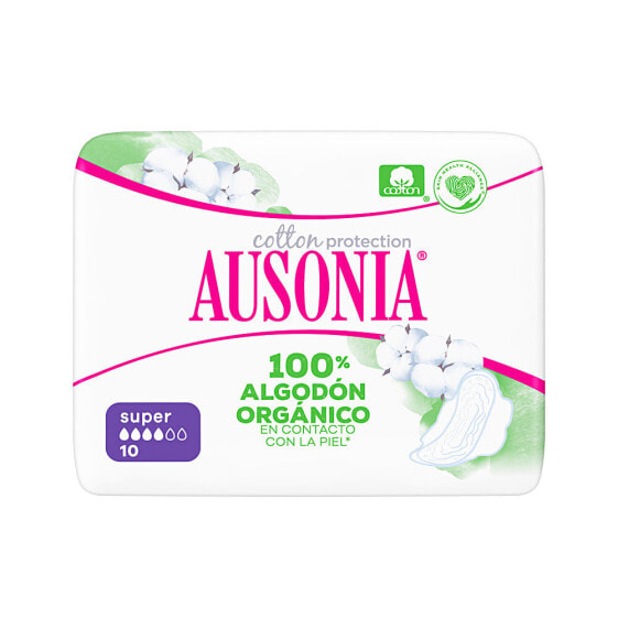 Ausonia Organic Cotton Прокладки из органического хлопка Супер 10 шт.