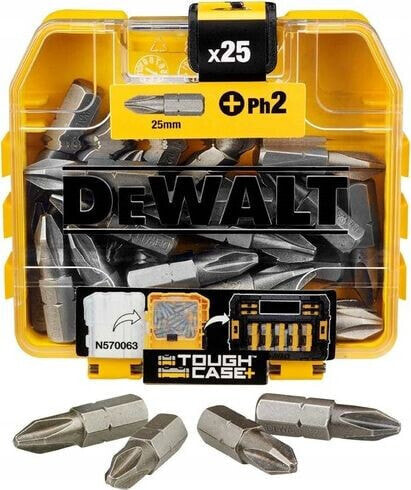 Dewalt zestaw końcówek PH2x25mm 25 sztuk opakownie Tic-tac (DT71522-QZ)