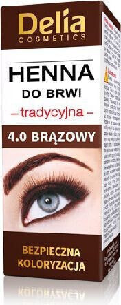 Delia Henna do brwi 4.0 Brązowa