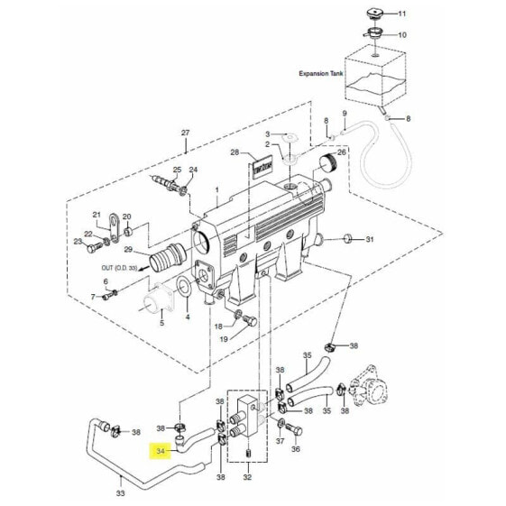 Лодочный мотор Vetus STM4584