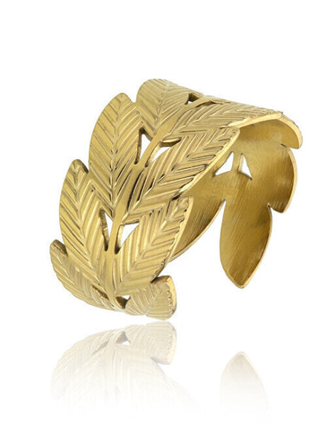 Decent Mary EWR23025G Gold Plated Steel Ring