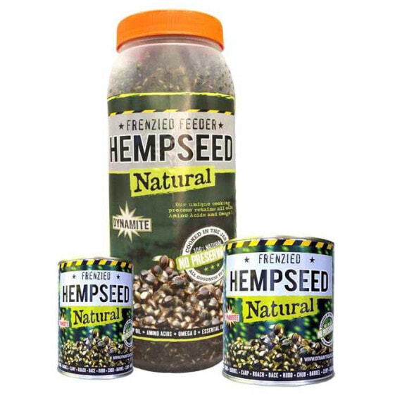 DYNAMITE BAITS Frenzied Feeder Hempseed Original Jar Seeds