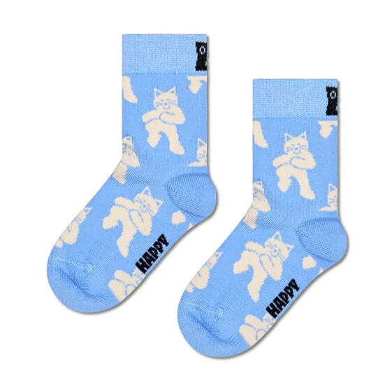 HAPPY SOCKS Dancing cats Half socks