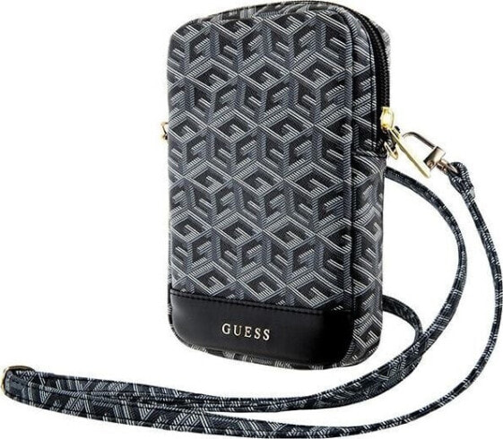 Guess Guess Zip GCube Bottom Stripe - Torebka na telefon (czarny)