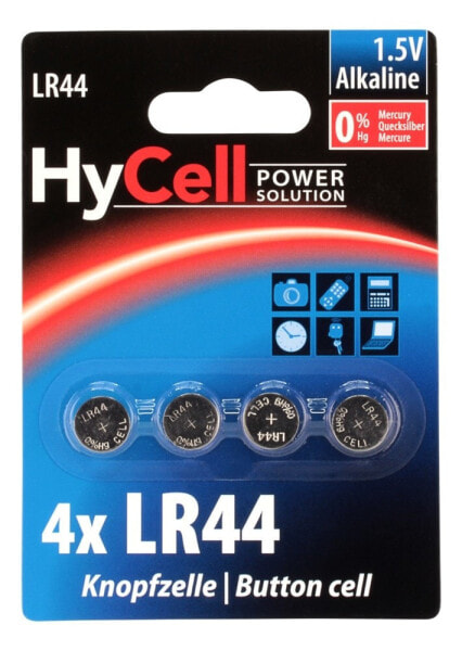 HyCell 1516-0024 батарейка Батарейка одноразового использования LR44 Щелочной