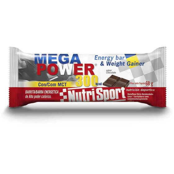 NUTRISPORT Megapower 68g 1 Unit Chocolate Hypercaloric Bar