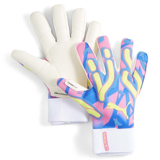Puma Ultra Ultimate Energy Hybrid Soccer Goalkeeper Gloves Mens Size 7 0418750