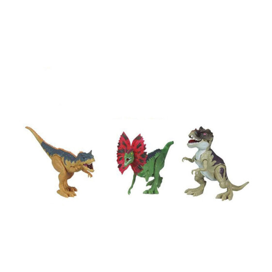 Игровой набор BB Fun Set of Dinosaurs Sound Lights 3 Pieces Dino Discoveries (Открытие динозавров)