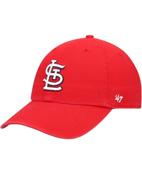 Men's Red St. Louis Cardinals Heritage Clean Up Adjustable Hat