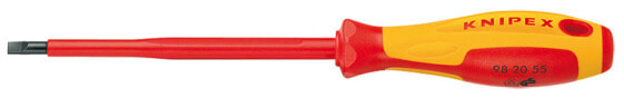 Отвертка Knipex с изолирующей ручкой - 262 мм - 105 г - Красно-желтая