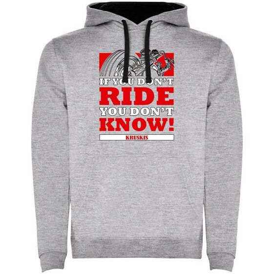 KRUSKIS Dont Know Two Colour hoodie