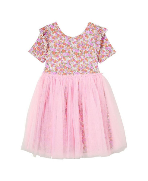 Toddler Girls Sophia Dress Up Short Sleeve Dress