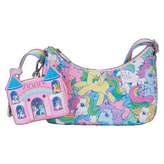 LOUNGEFLY My Little Pony All-Over Print Crossbody Bag