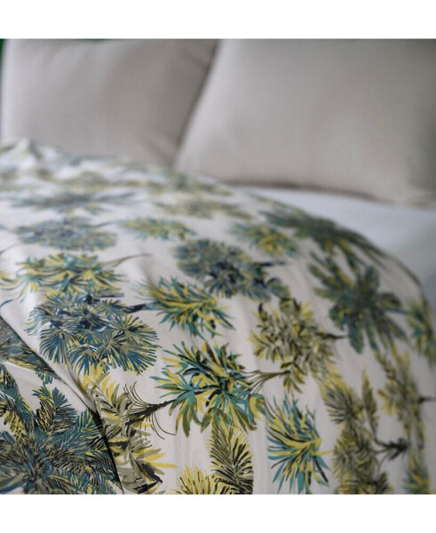 Rainforest- Recycled Plastic/Sustainable Cotton Twin Size Duvet Cover Set