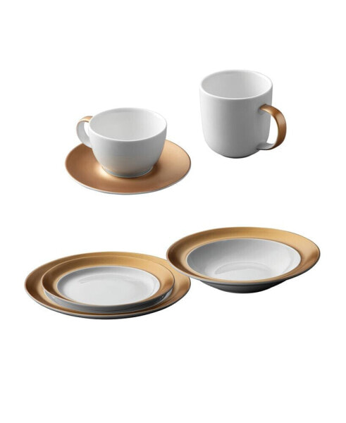 Gem Dinnerware 6 Piece Place Setting