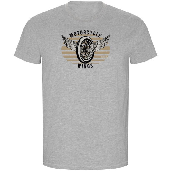 KRUSKIS Motorcycle Wings ECO short sleeve T-shirt