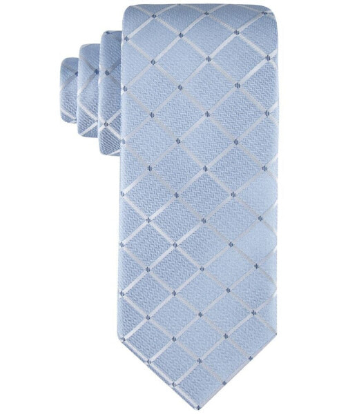 Men's Herringbone Grid Tie