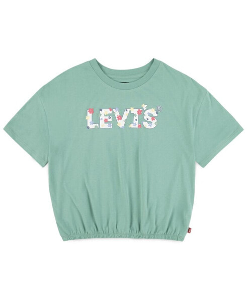 Блузка Levi's Floral Elastic Bubble Top