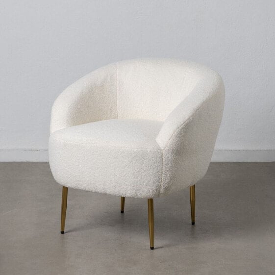 Кресло мягкое BB Home 75 x 70 x 74 см Синтетическая ткань Белый