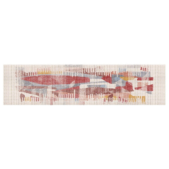 Ковер DKD Home Decor Отделка состаренная полиэстер Разноцветный (60 x 240 x 0,7 cm)