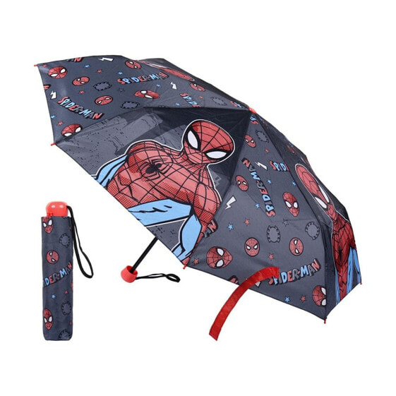 Зонт складной Spider-Man Серый (Ø 92 см)