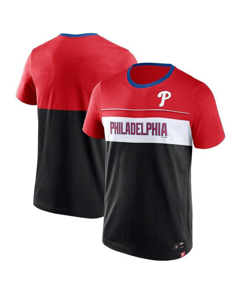 Men's Black Philadelphia Phillies Claim The Win T-shirt