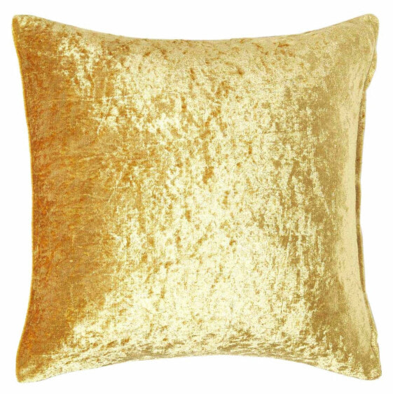 Pannesamt Zierkissen Gold 45 x 45 cm