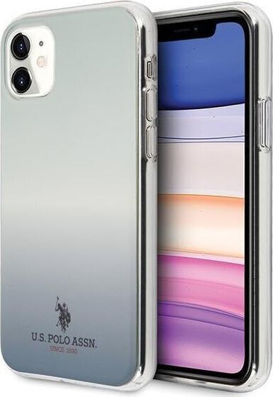 U.S. Polo Assn US Polo USHCN61TRDGLB iPhone 11 niebieski/blue Gradient Pattern Collection