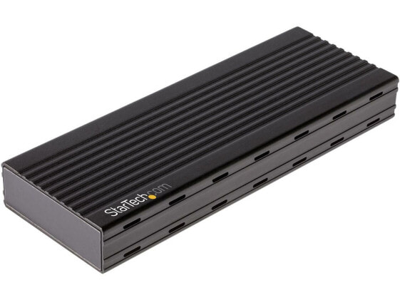 StarTech.com M2E1BMU31C M.2 NVMe SSD Enclosure for PCIe SSDs - USB 3.1 Gen 2 Typ