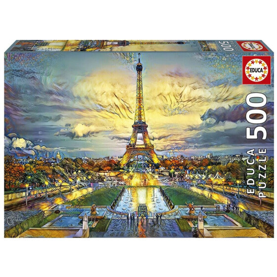 EDUCA BORRAS 500 Pieces Eiffel Tower Puzzle
