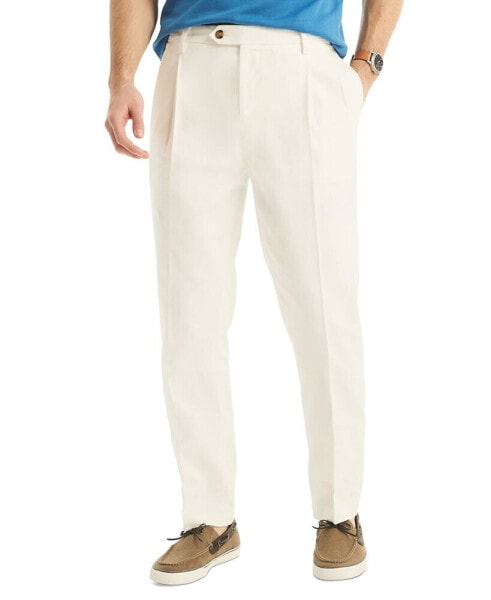 Men's Miami Vice x Linen-Blend Double-Pleated Pants