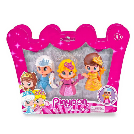 Фигурка FAMOSA Pinypon Pack 3 Princesses Figure Princesses. (Принцессы)