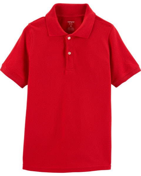 Kid Piqué Uniform Polo 4