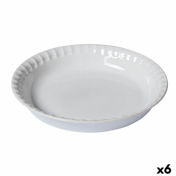 Форма для выпечки Pyrex Supreme Белый Керамика Круглый 25,5 x 25,5 x 4 cm 6 штук